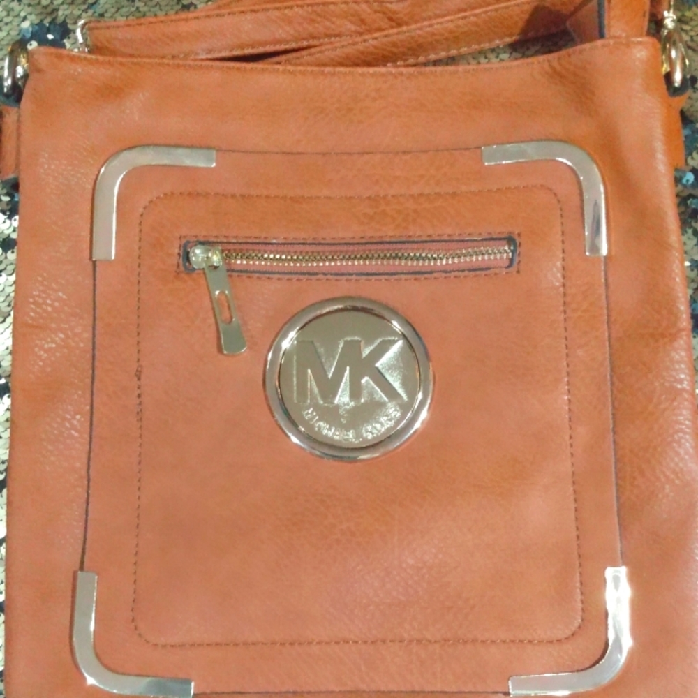 Real leather, mk bag